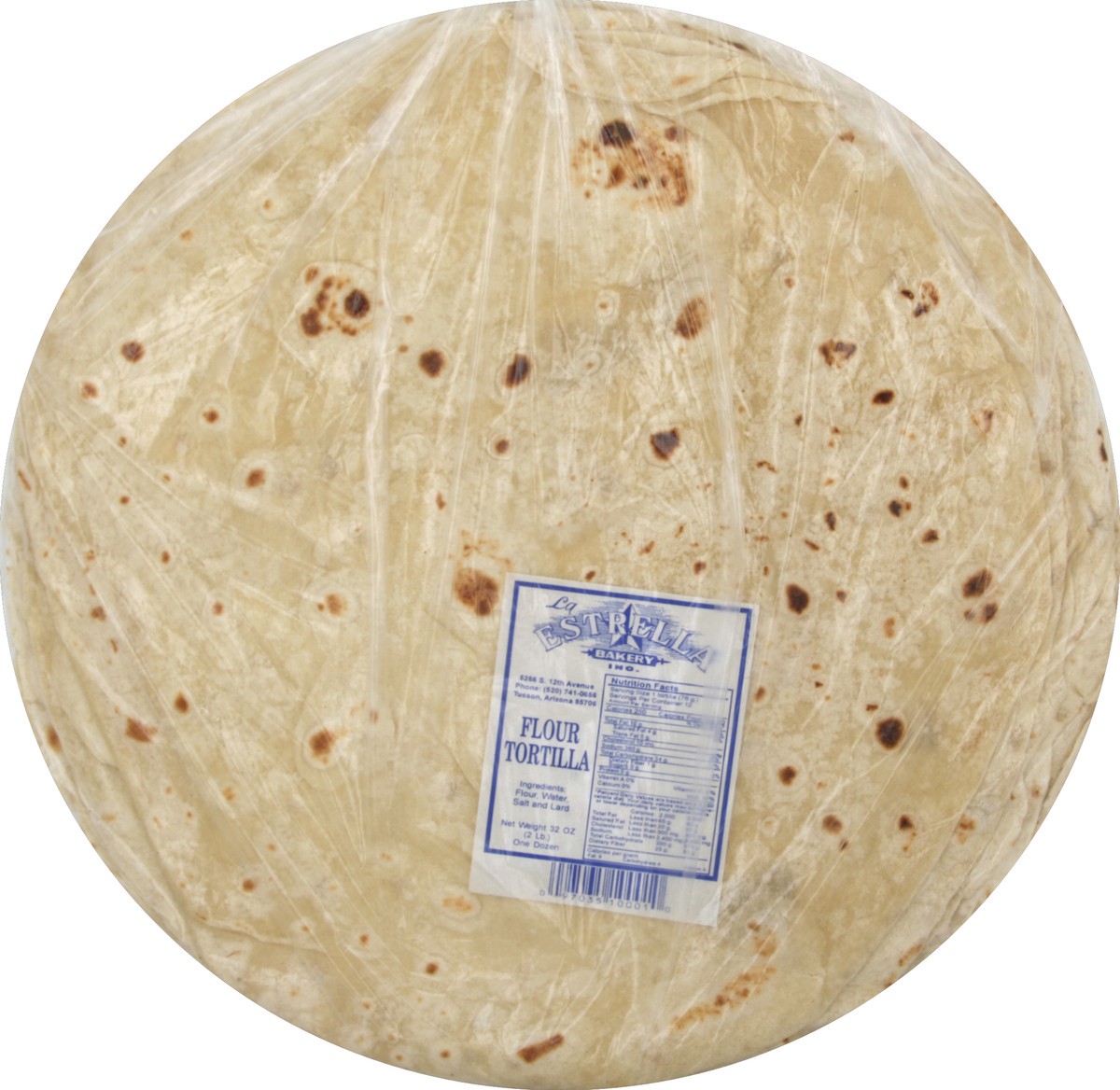 slide 1 of 2, La Estrella Bakery Tortilla 12 ea, 