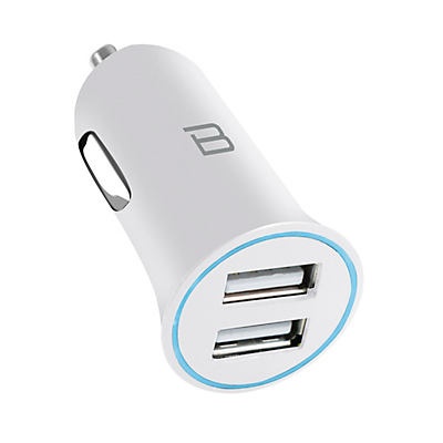 slide 1 of 1, Bytech Dual USB Car Charger, 1 ct