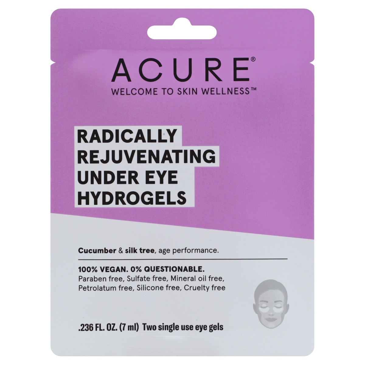 slide 1 of 1, ACURE Rejuvenating Eye Gel Mask, 0.67 oz