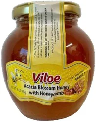 Viloe Acacia Blossom Honey With Honeycomb