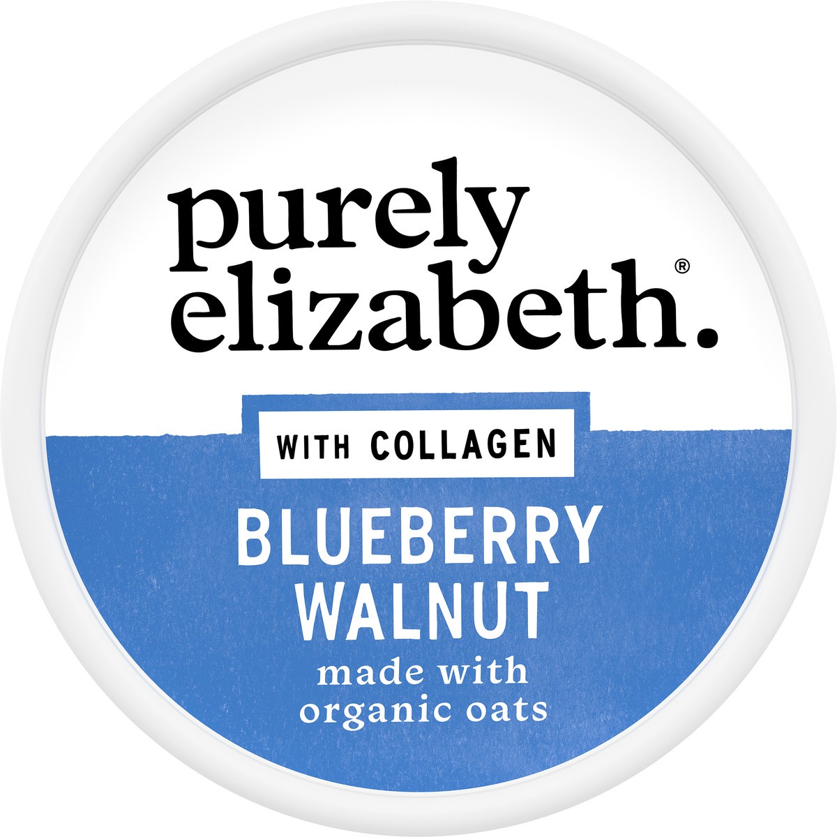 slide 2 of 13, Purely Elizabeth Blueberry Walnut Collagen Protein Oats 2 oz, 2 oz