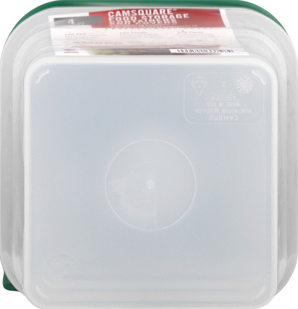 slide 7 of 11, Cambro 4 Quart Food Storage 1 ea, 1 ct