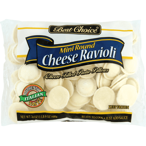 slide 1 of 1, Best Choice Mini Cheese Ravioli, 20 oz