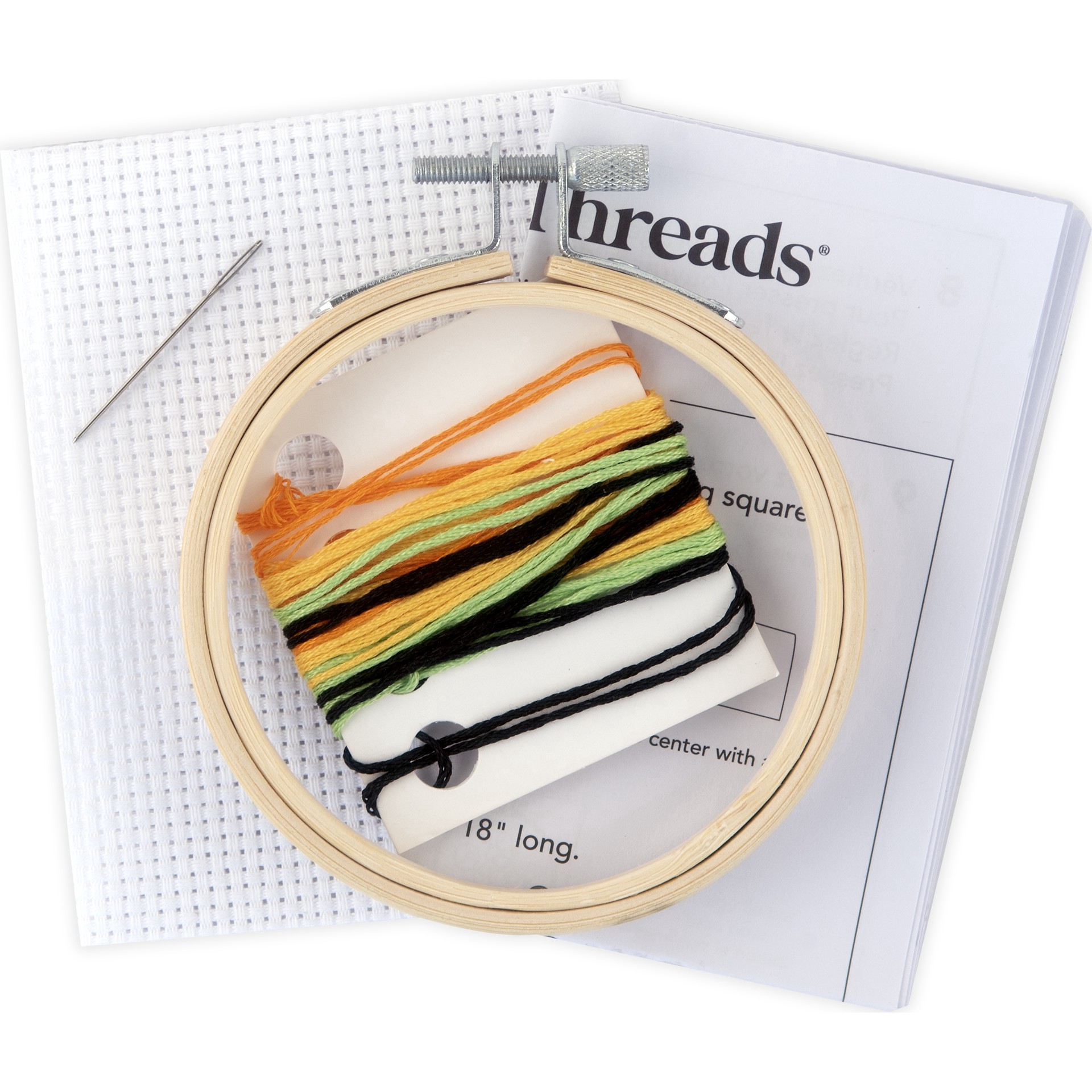 slide 3 of 3, Turtle & Bird Counted Cross Stitch Kit By Loops & Threads, 3.5 in