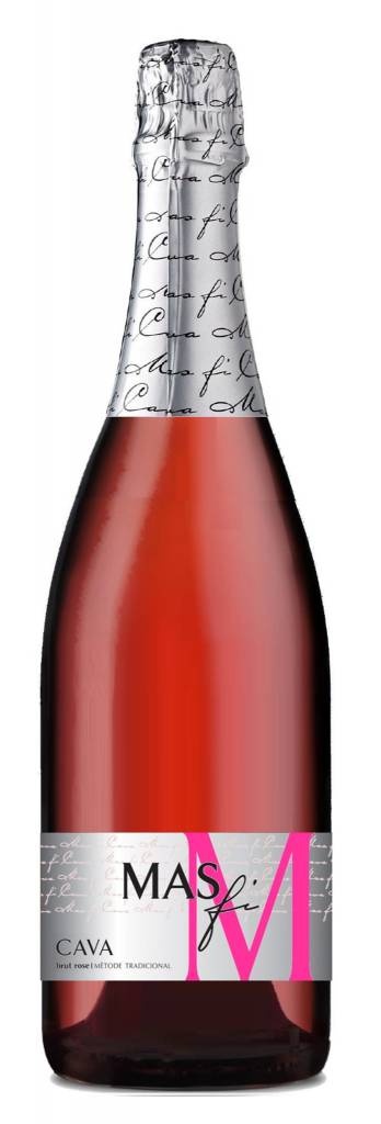 slide 1 of 1, Cavas Masachs Mas Fi Brut Rose Cava, 750 ml