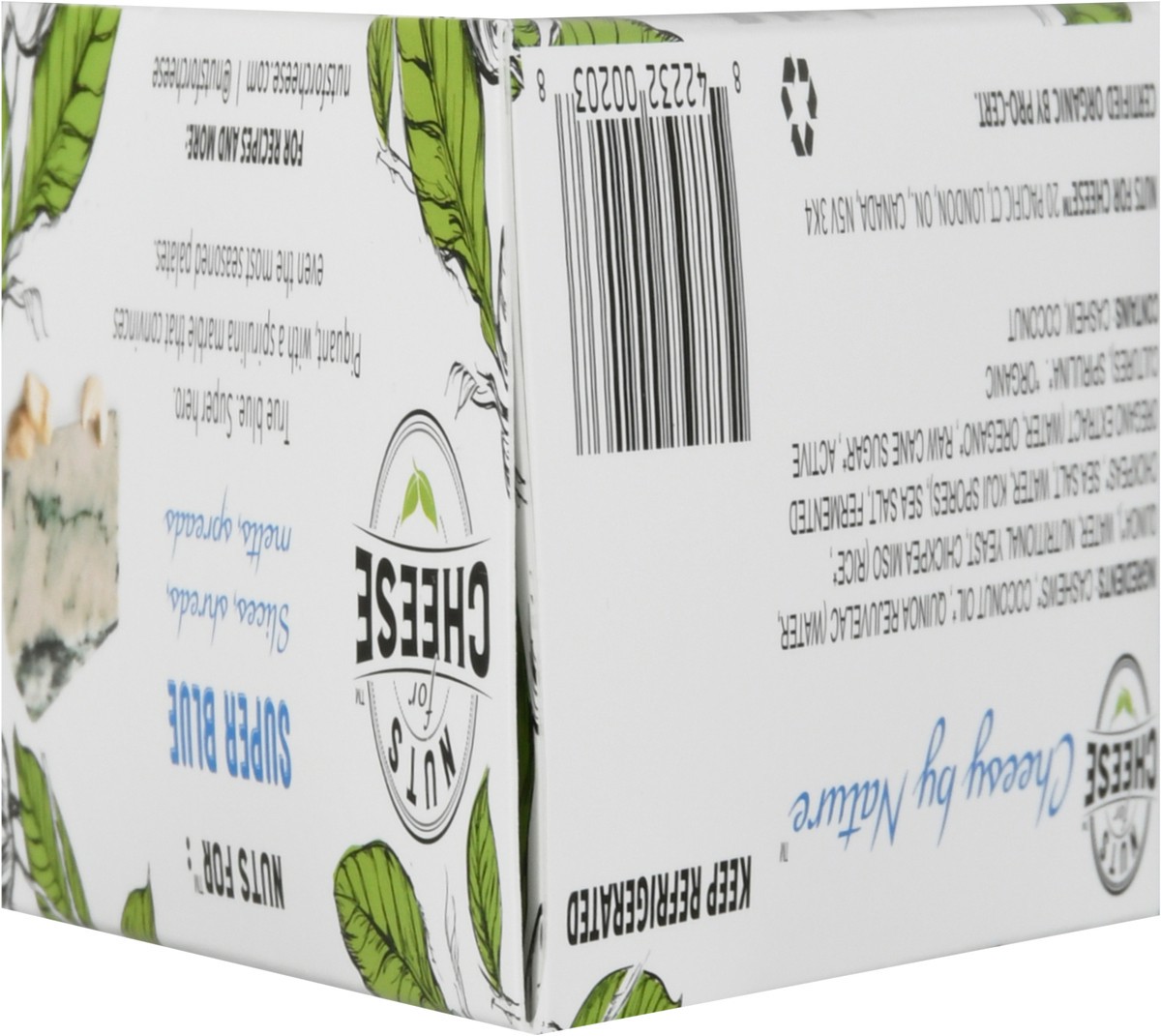 slide 7 of 9, Nuts for Cheese Organic & Dairy-Free Super Blue Fermented Cashew Product - 4.2 oz, 4.2 oz