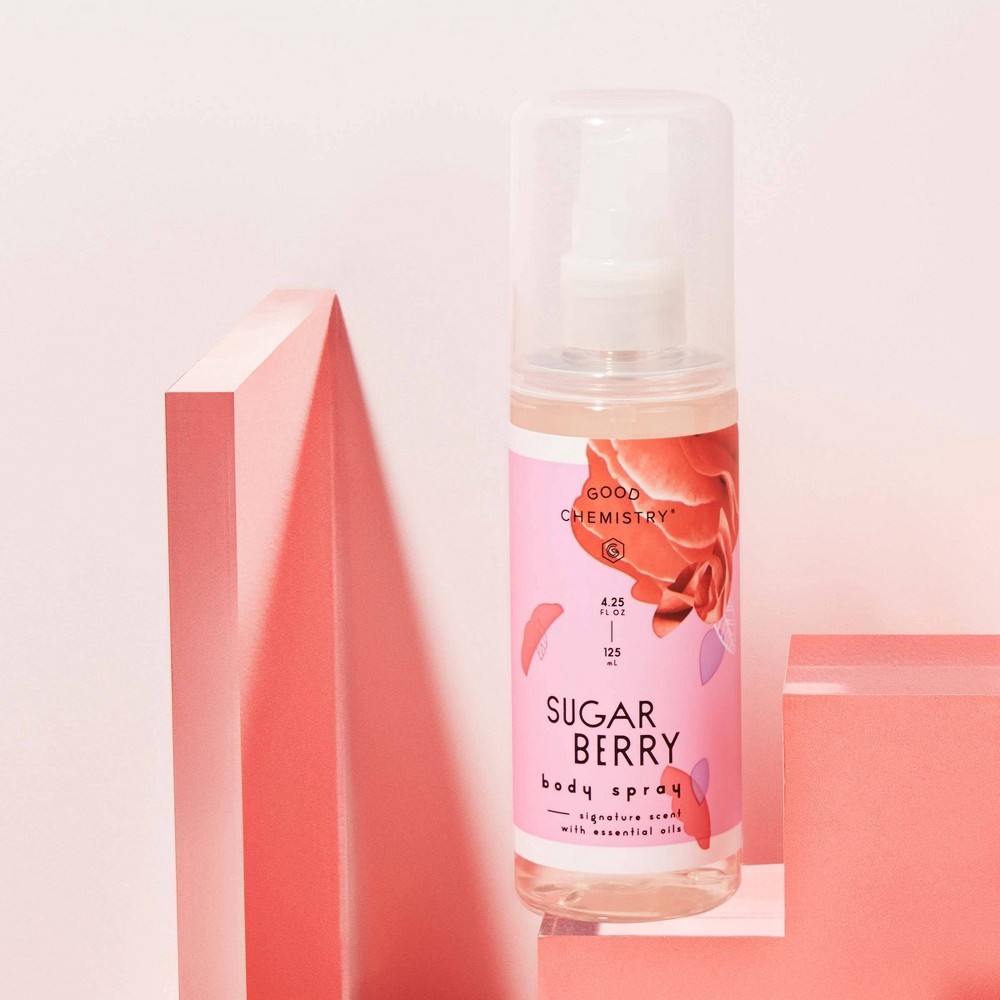 slide 3 of 3, Good Chemistry Sugar Berry by Good Chemistry - Women's Body Spray, 4.25 fl oz