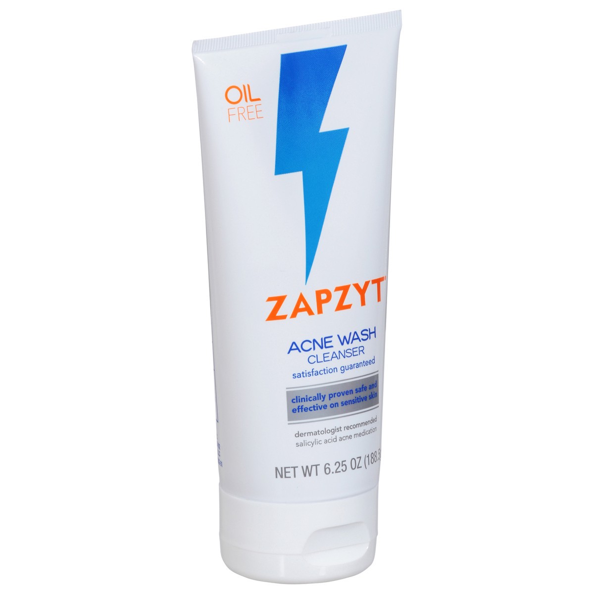 slide 2 of 9, Zapzyt Oil Free Acne Wash Cleanser 6.25 oz, 6.25 oz