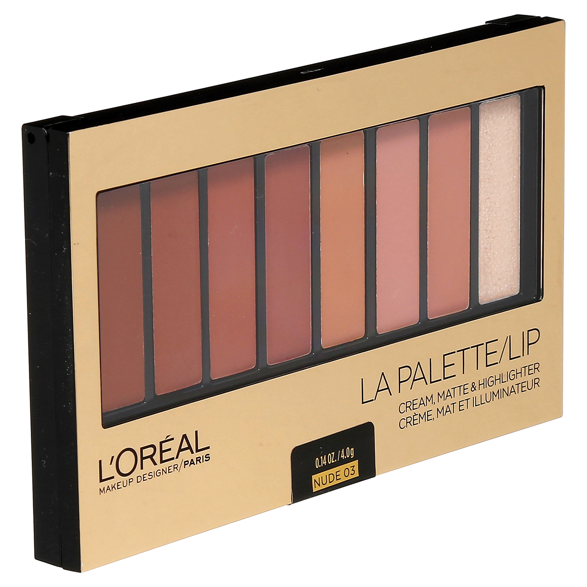 slide 3 of 3, L'Oréal Paris Colour Riche Lip Palette 03 Nude, 0.14 oz