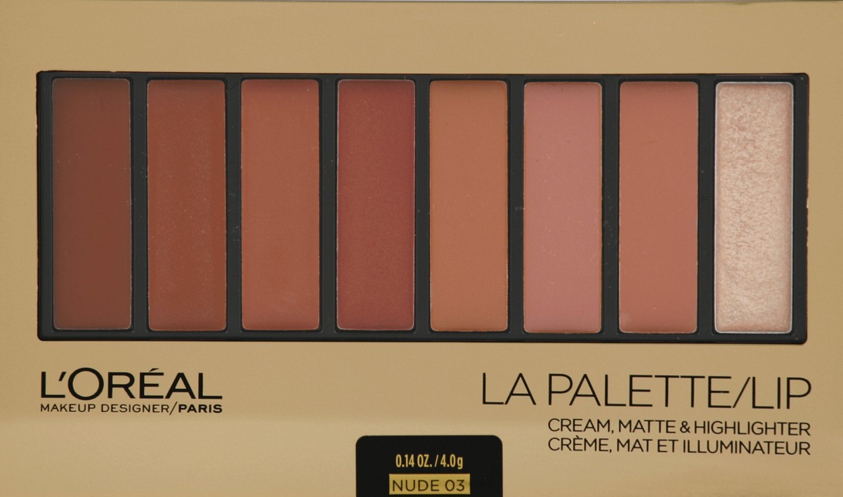 slide 2 of 4, L'Oréal Paris Colour Riche Lip Palette 03 Nude, 0.14 oz