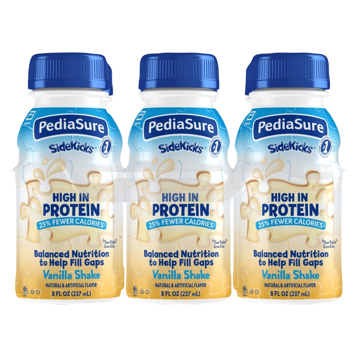 slide 1 of 5, PediaSure SideKicks Vanilla Shake 6 - 8 fl oz Bottles, 6 ct; 8 fl oz