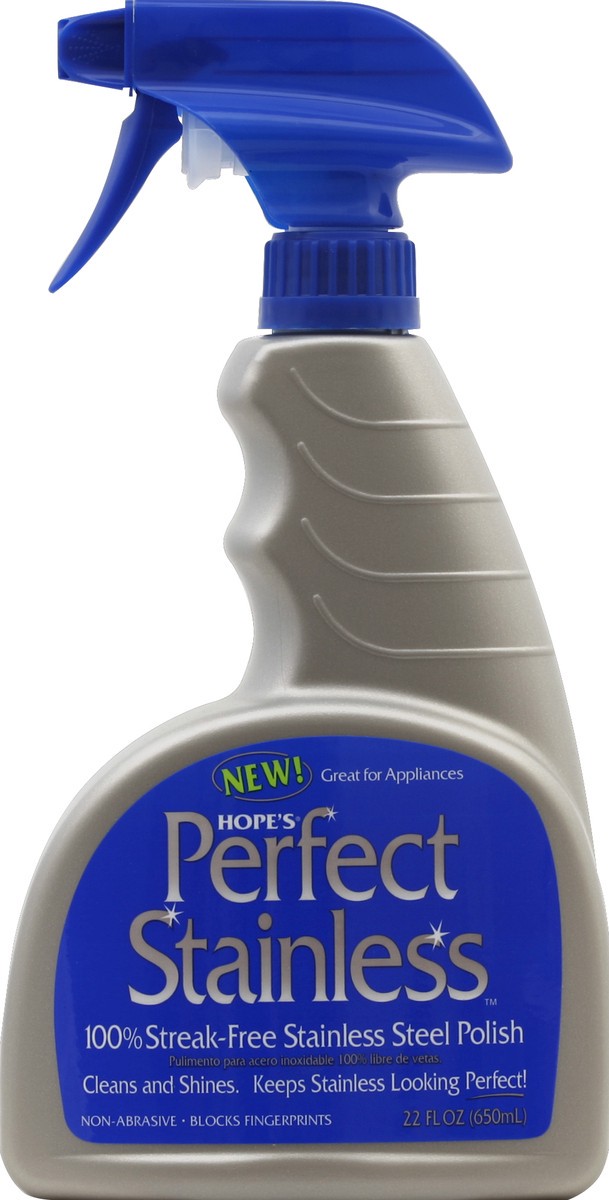 slide 1 of 4, Hopes Stainless Steel Polish 22 oz, 22 oz
