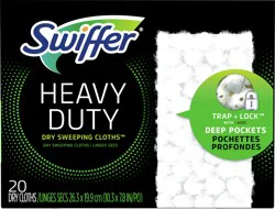 Swiffer Heavy Duty Dry Sweeping Cloths 20 ea