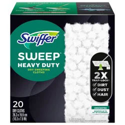 Swiffer Heavy Duty Dry Sweeping Cloths 20 ea