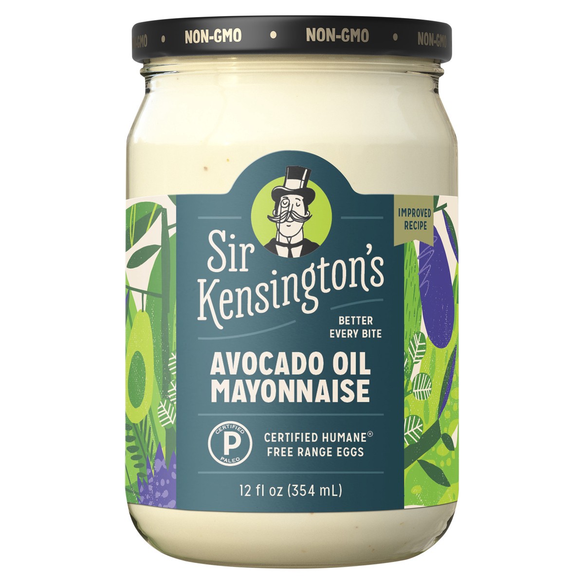 slide 7 of 7, Sir Kensington's Mayonnaise Avocado Oil Mayo 12 oz, 12 fl oz