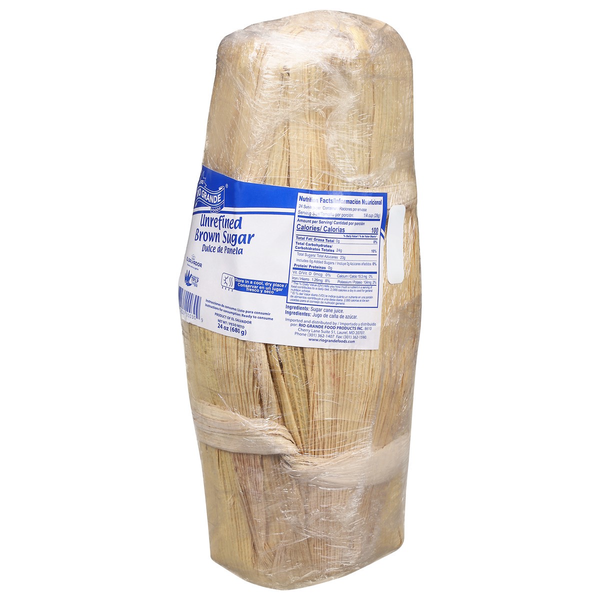 slide 6 of 9, Rio Grande Unrefined Brown Sugar - 24 oz, 24 oz