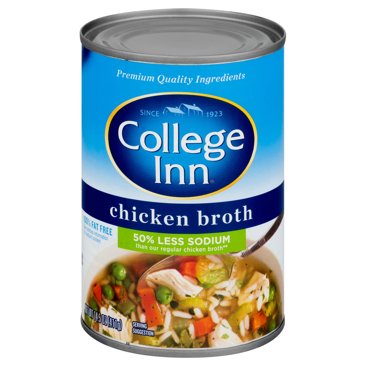 slide 1 of 1, College Inn Low Sodium Chicken Broth, 