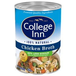 College Inn 40% Less Sodium Chicken Broth 14.5 oz Can