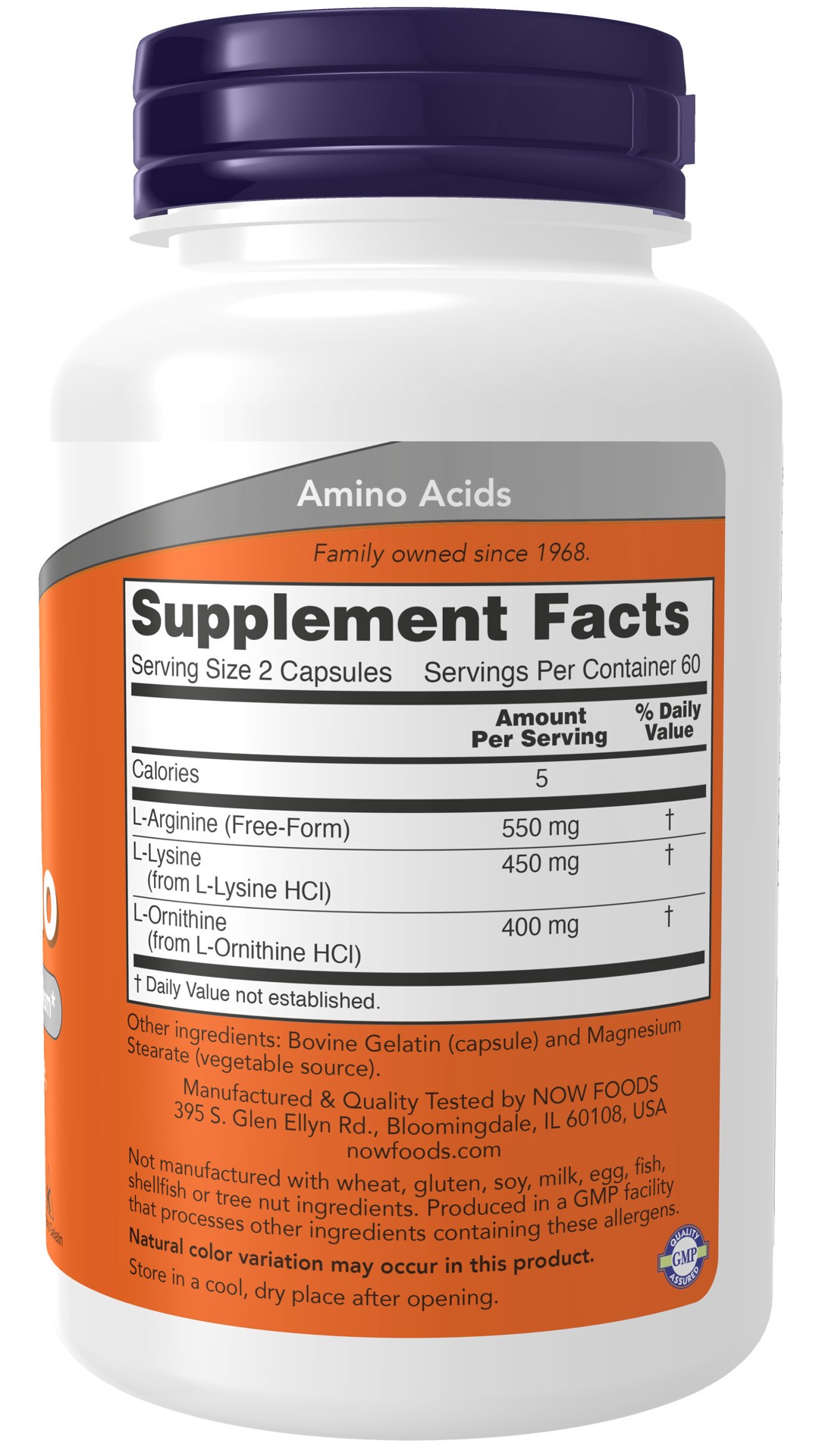 slide 3 of 4, NOW Tri-Amino - 120 Capsules, 1 ct
