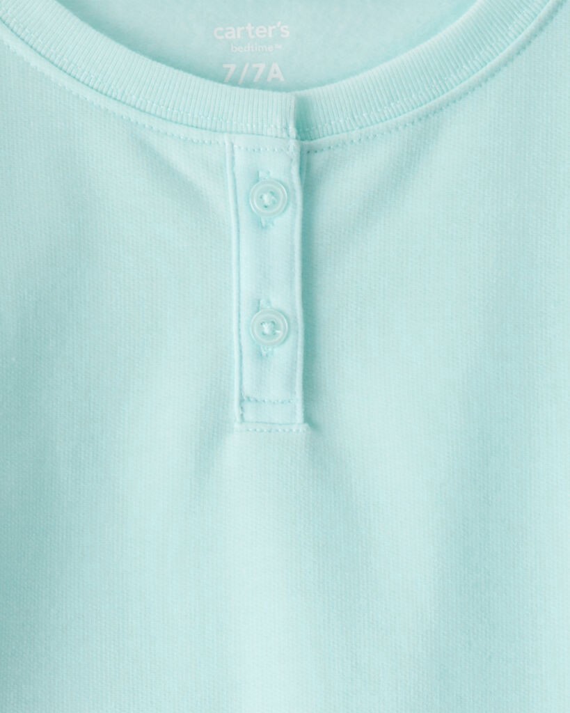 slide 2 of 2, Carter's Carters Girls Star Fleece Loose Fit 2-Piece Pajamas Blue 5, 2 pc