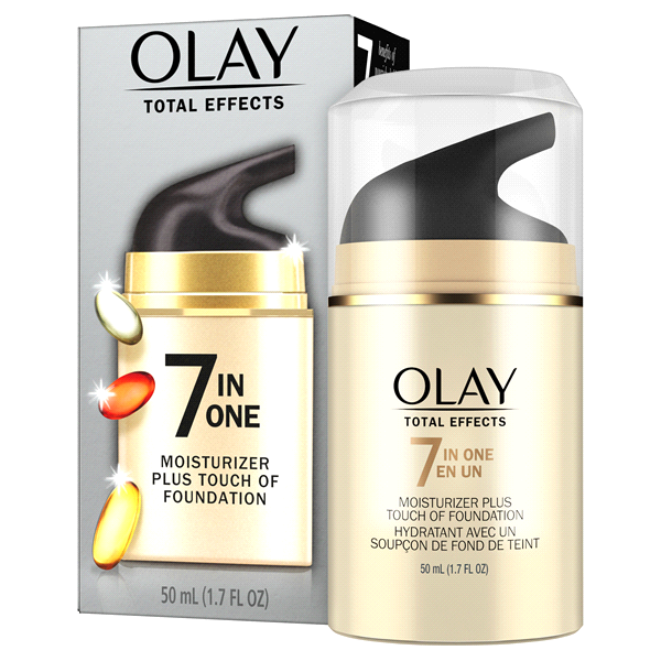 slide 28 of 29, Olay Total Effects Face Moisturizer + Touch of Foundation, 1.7 fl oz, 1.7 fl oz