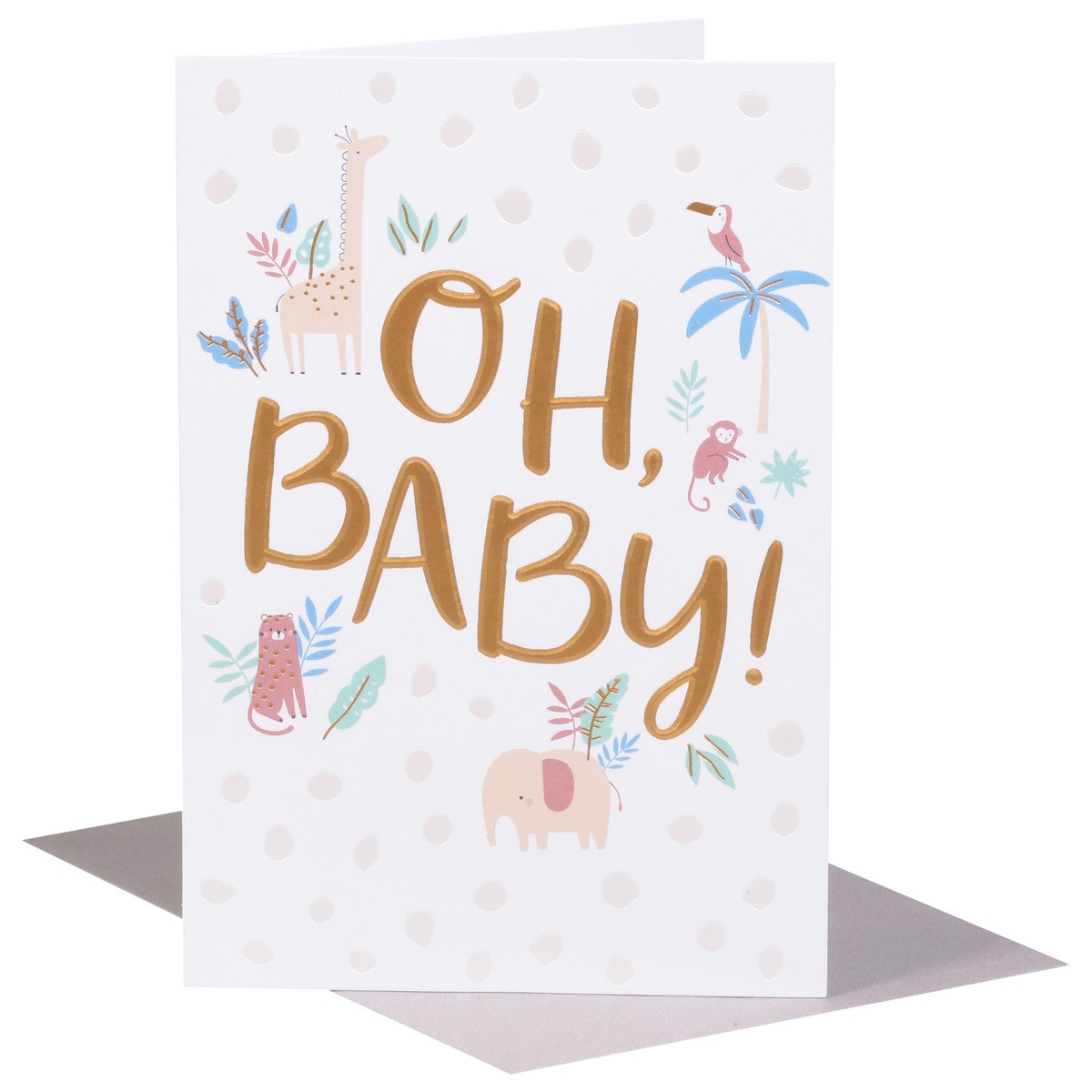 slide 1 of 9, American Greetings Oh, Baby! Greeting Card 1 ea, 1 ct