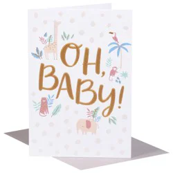 American Greetings Oh, Baby! Greeting Card 1 ea