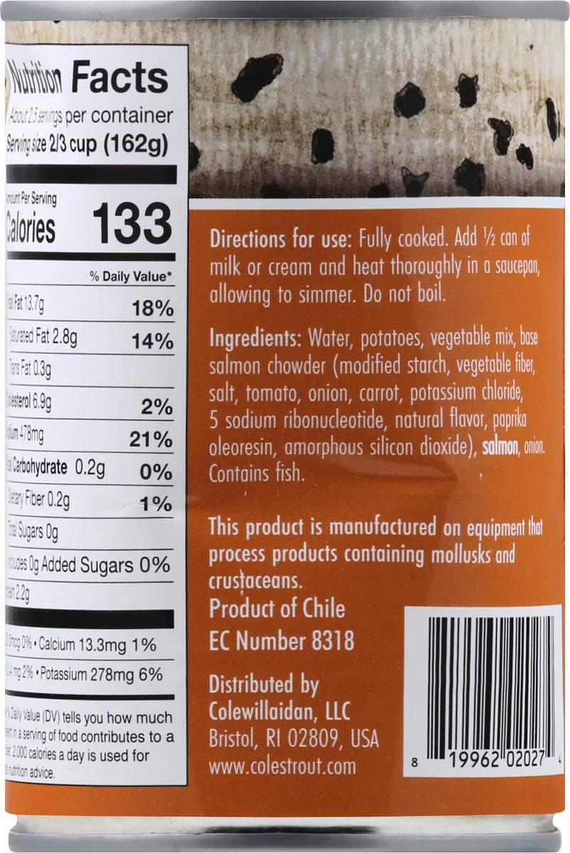 slide 9 of 13, Cole's Semi-Condensed Patagonian Salmon Chowder 15 oz, 15 oz