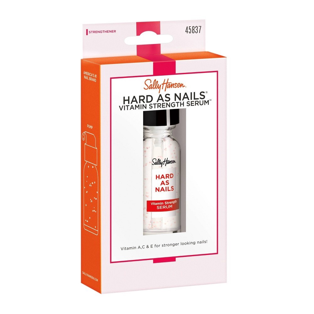 slide 4 of 6, Sally Hansen Nail Treatment 45837 Hard as Nails Serum, 0.45 fl oz