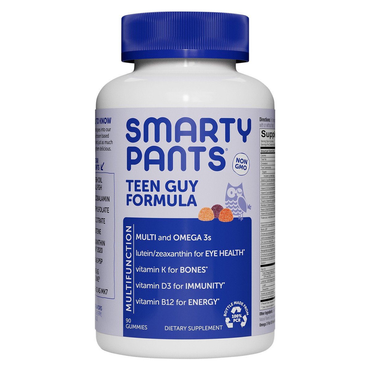 slide 1 of 11, SmartyPants Teen Guy Formula, 90 ct., 90 ct