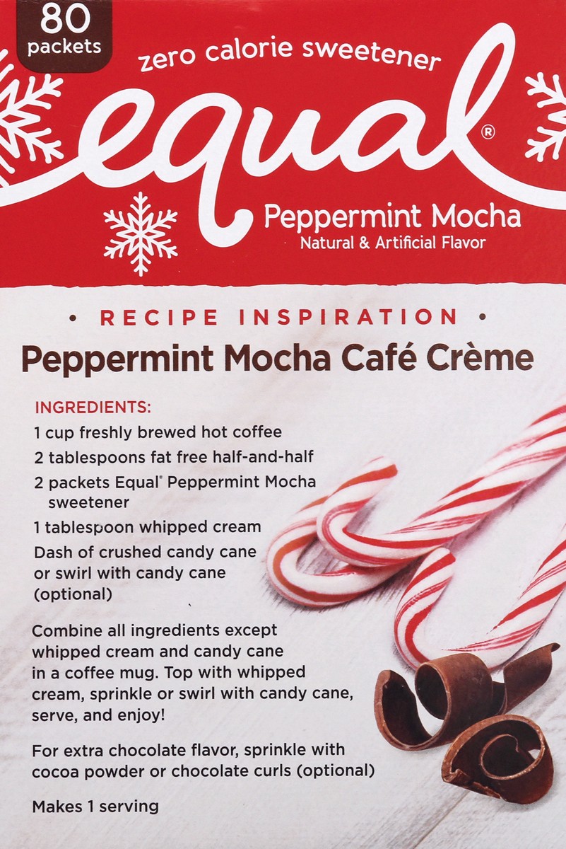 slide 4 of 13, Equal Peppermint Sugar Substitute, 80 ct