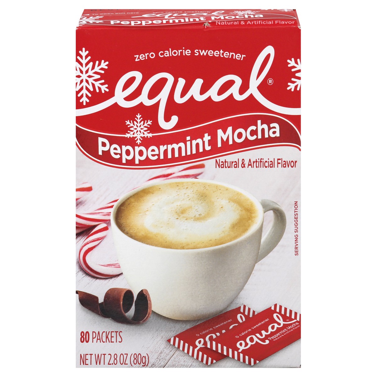 slide 1 of 13, Equal Peppermint Sugar Substitute, 80 ct