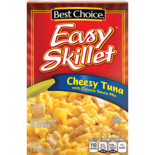 slide 1 of 1, Best Choice Easy Skillet Cheesy Tuna Dinner, 7.3 oz