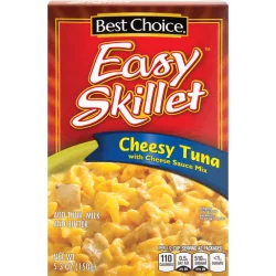 Best Choice Easy Skillet Cheesy Tuna Dinner