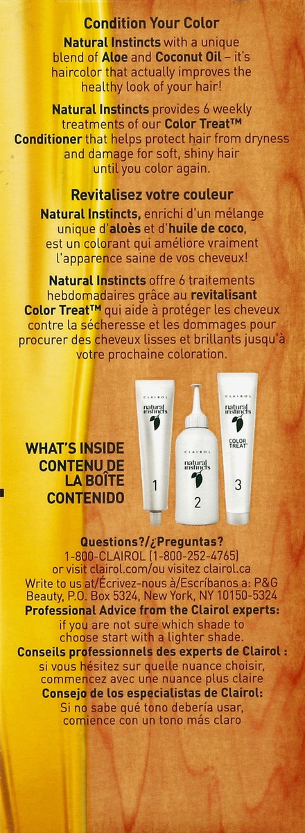 slide 3 of 4, Clairol Natural Instincts Crme Hair Color - Rich Medium Brown, 1 kit