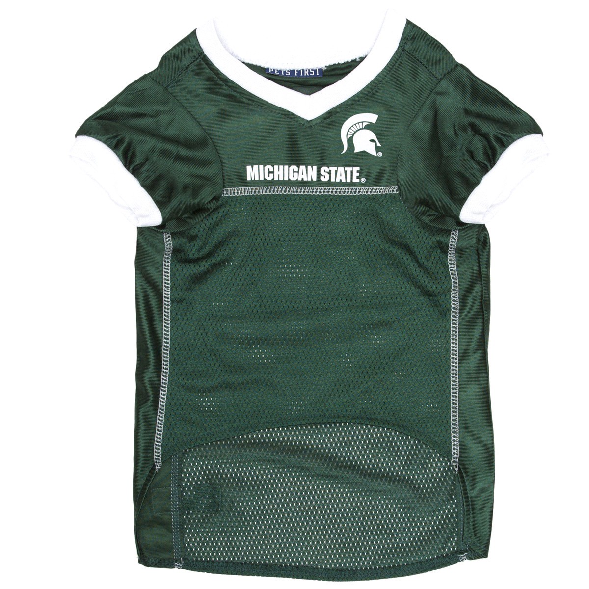 slide 2 of 5, Pets First Michigan State Mesh Jersey, Large, LG