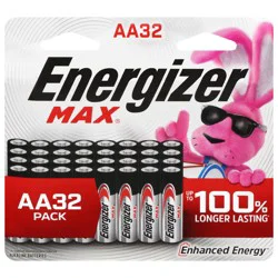 Energizer MAX® Alkaline AA Batteries - 32 Pack, 32 pk
