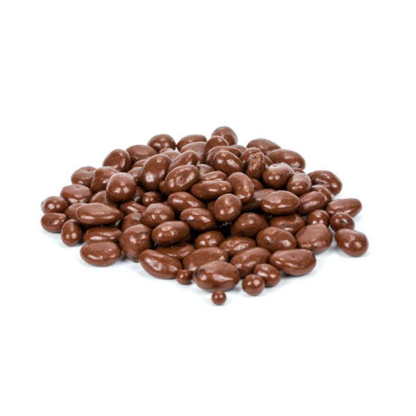 slide 1 of 1, Albanese Milk Chocolate Raisins, per lb