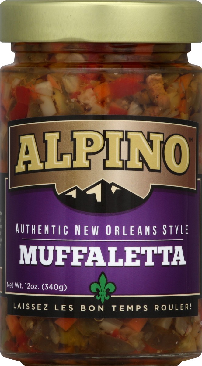 slide 1 of 2, Alpino Muffaletta 12 oz, 12 oz