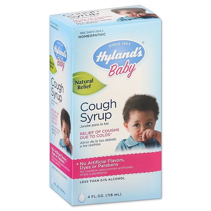 slide 1 of 1, Hyland's Baby Cough Syrup, 4 oz