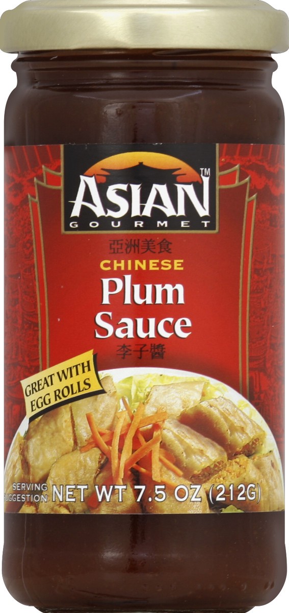 slide 2 of 3, Asian Gourmet Plum Sauce, Chinese, 7.5 oz