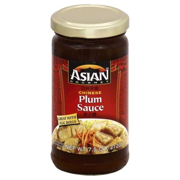 slide 1 of 3, Asian Gourmet Plum Sauce, Chinese, 7.5 oz