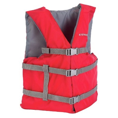 slide 1 of 1, Stearn's Adults' Classic Series Vest - Red, 1 ct