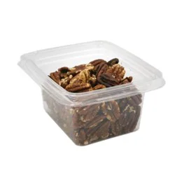 Hy-Vee Pecan Halves, Roasted & Unsalted - 7 oz