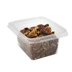 Hy-Vee Pecan Halves, Roasted & Unsalted - 7 oz