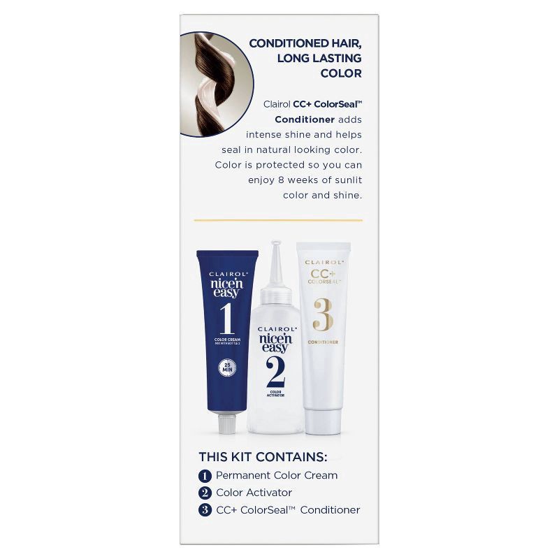 slide 3 of 12, Nice’n Easy Clairol Nice 'N Easy 5 Medium Brown, 1 ct
