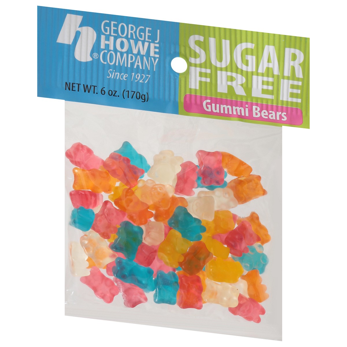 slide 2 of 9, Howe Sugar Free Gummi Bears 6 oz, 6 oz