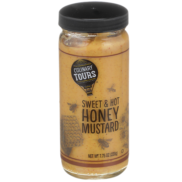 slide 1 of 1, Culinary Tours Sweet & Hot Honey Mustard, 7.75 oz