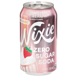 Nixie Zero Sugar Strawberry Cream Soda 12 fl oz