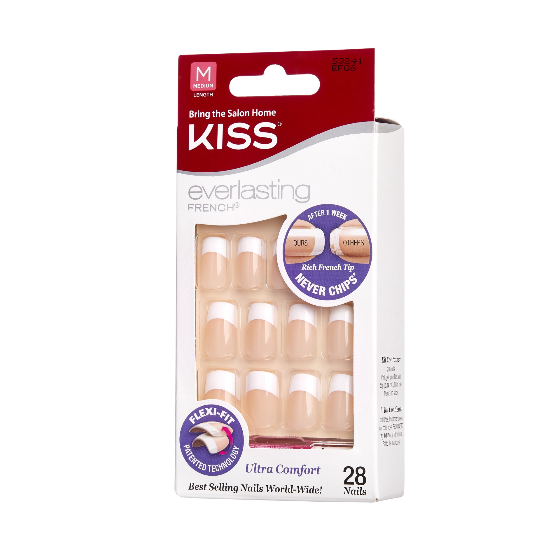 slide 5 of 5, KISS Everlasting French Nail Kit - Unlimited, 1 cnt